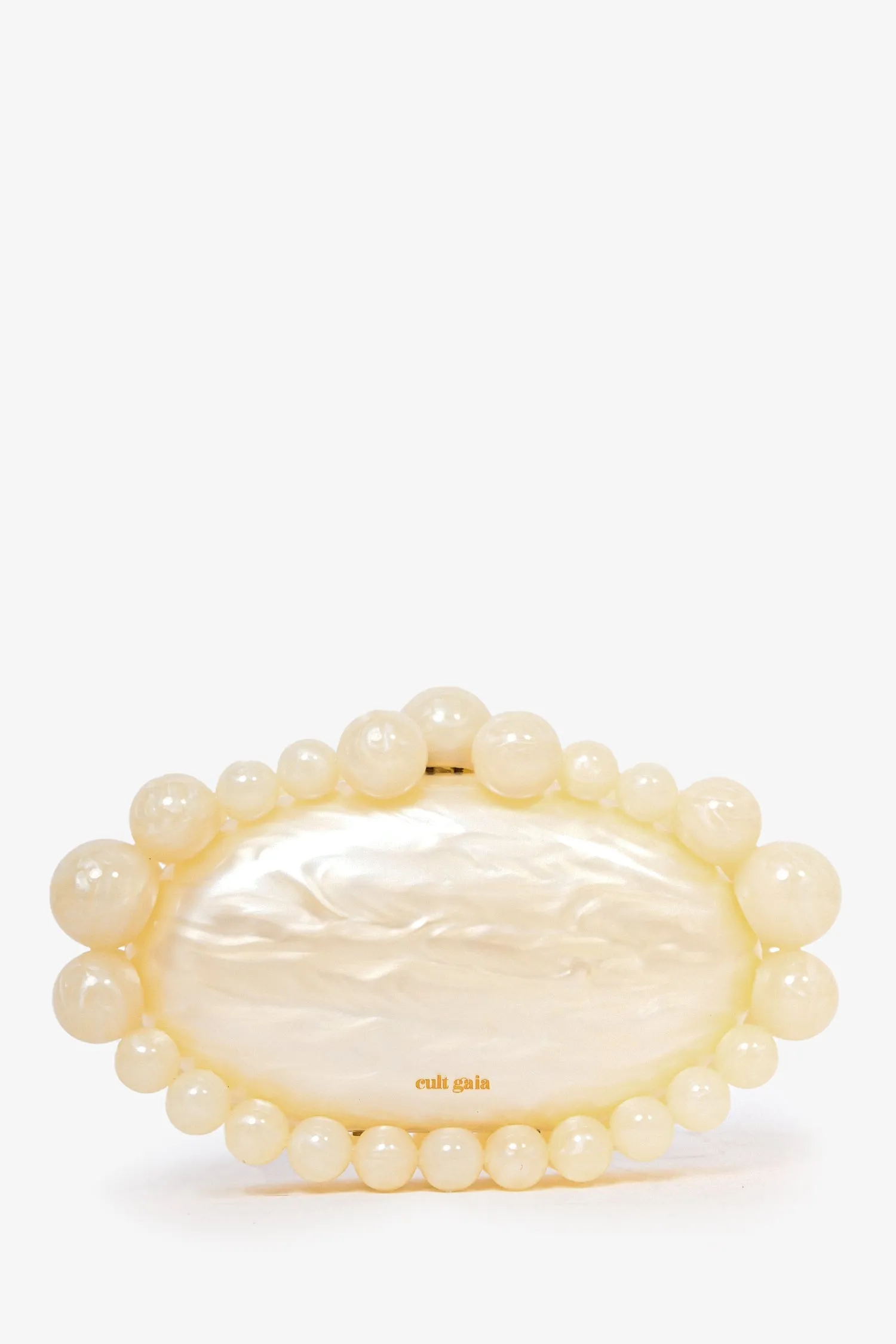 Cult Gaia White Marble Acrylic Clutch handbags bulk sale