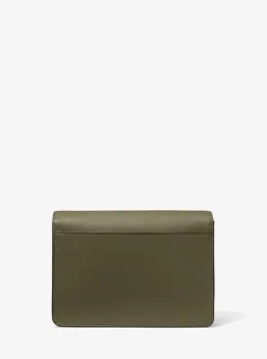 Daniela Large Saffiano Leather Crossbody Bag