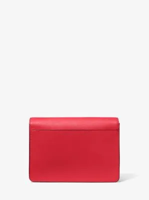 Daniela Large Saffiano Leather Crossbody Bag