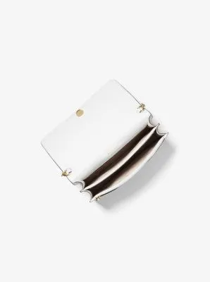 Daniela Large Saffiano Leather Crossbody Bag