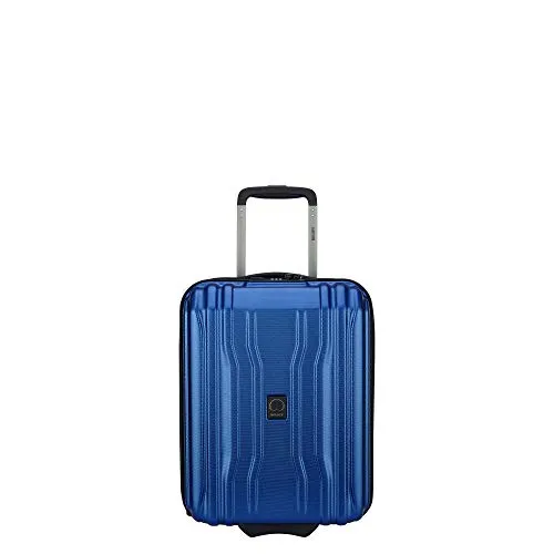 DELSEY Paris Cruise Lite Hardside 2.0 Luggage Under-Seater with 2 Wheels, Blue, Carry-on 19 Inch mega luggage savings