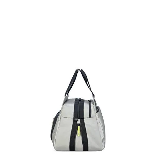DELSEY Paris Daily's Travel Duffel Bag with Laptop Sleeve, Light Gray, 15.6 Inch