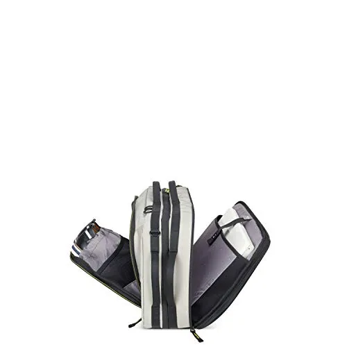 DELSEY Paris Daily's Two Compartment Laptop Messenger Shoulder Bag, Light Gray, 15.6 Inch Sleeve
