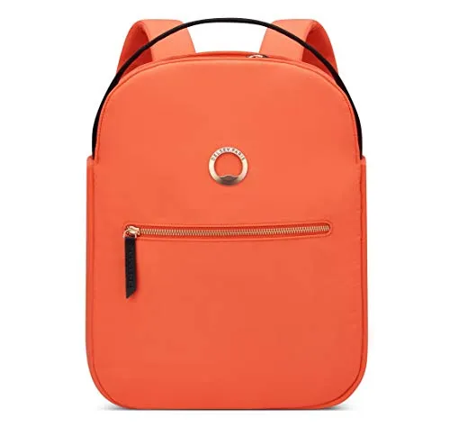 DELSEY Paris Securstyle Laptop Backpack, Orange, 14 Inch Sleeve mega luggage savings