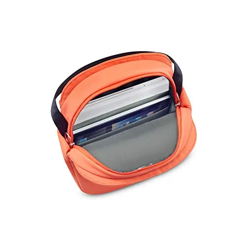 DELSEY Paris Securstyle Laptop Backpack, Orange, 14 Inch Sleeve