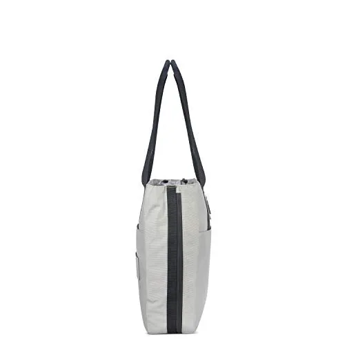 DELSEY Paris Women's Daily's Tote Shoulder Bag, Light Gray, 14 Inch Sleeve