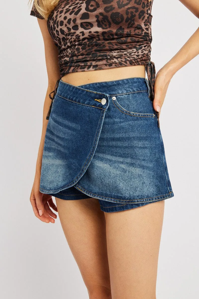 Denim Skort Skirt Low Rise,skirt,denim skirt,mini skirt,maxi skirt,jean skirt,skort,tennis skirt,pleated skirt,pencil skirt,bubble skirt,plisse skirt,fitted skirt,midi skirt,short skirt,short mini skirt,leather skirt,a line skirt