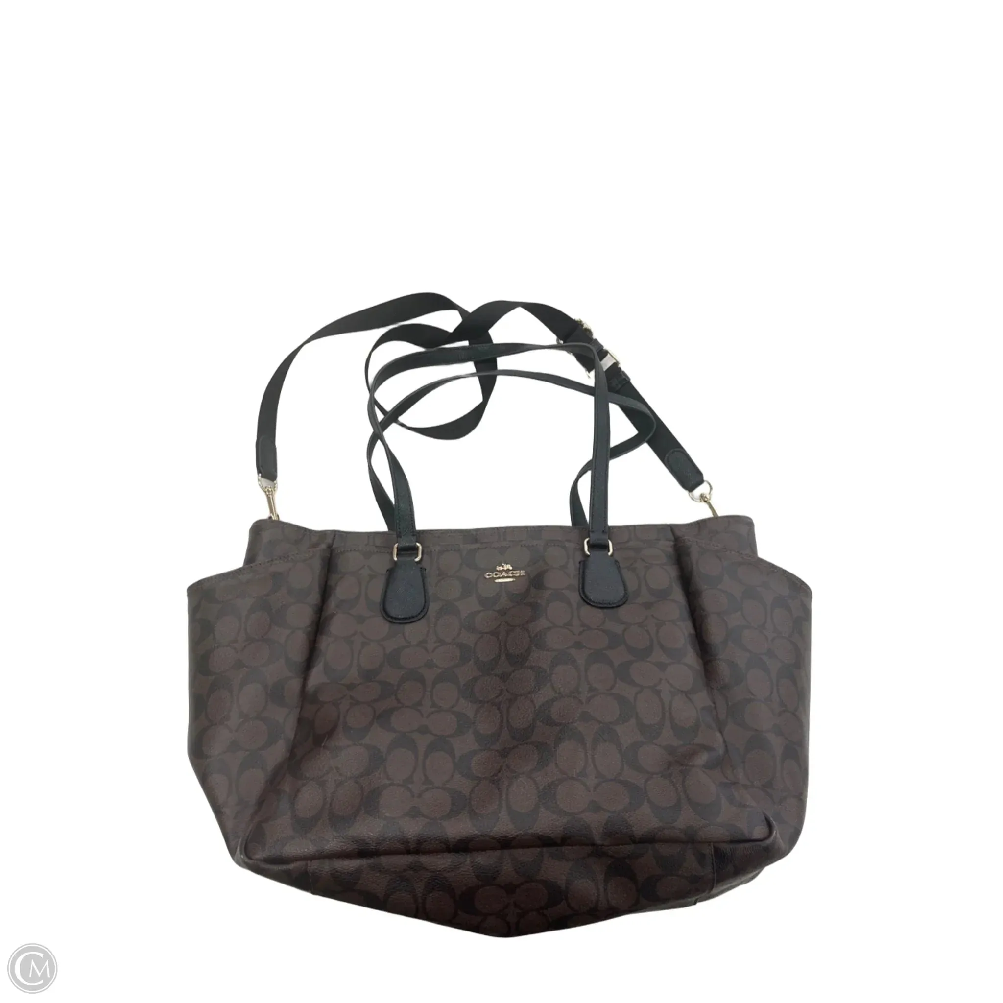 Diaper Bag Designer By Coach, Size: Large fashion handbags 2025