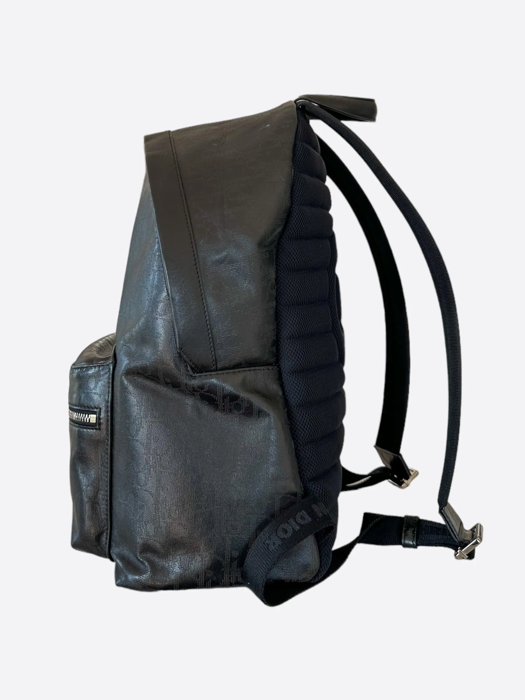 Dior Black Oblique Galaxy Rider Backpack