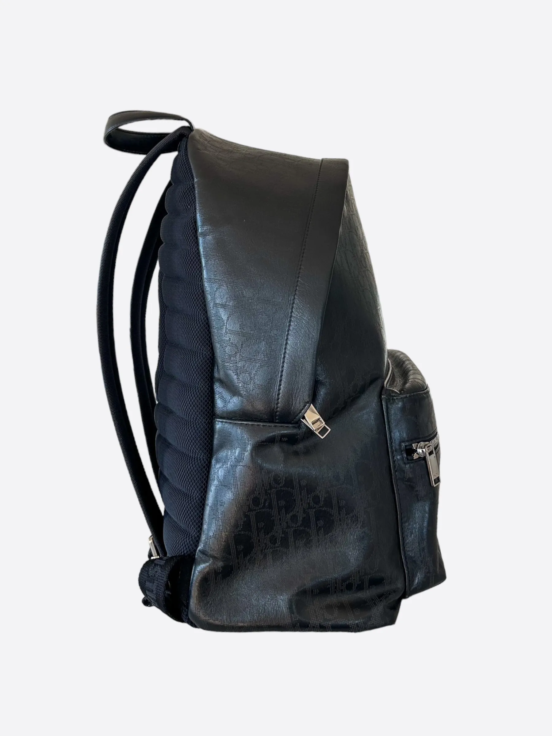 Dior Black Oblique Galaxy Rider Backpack