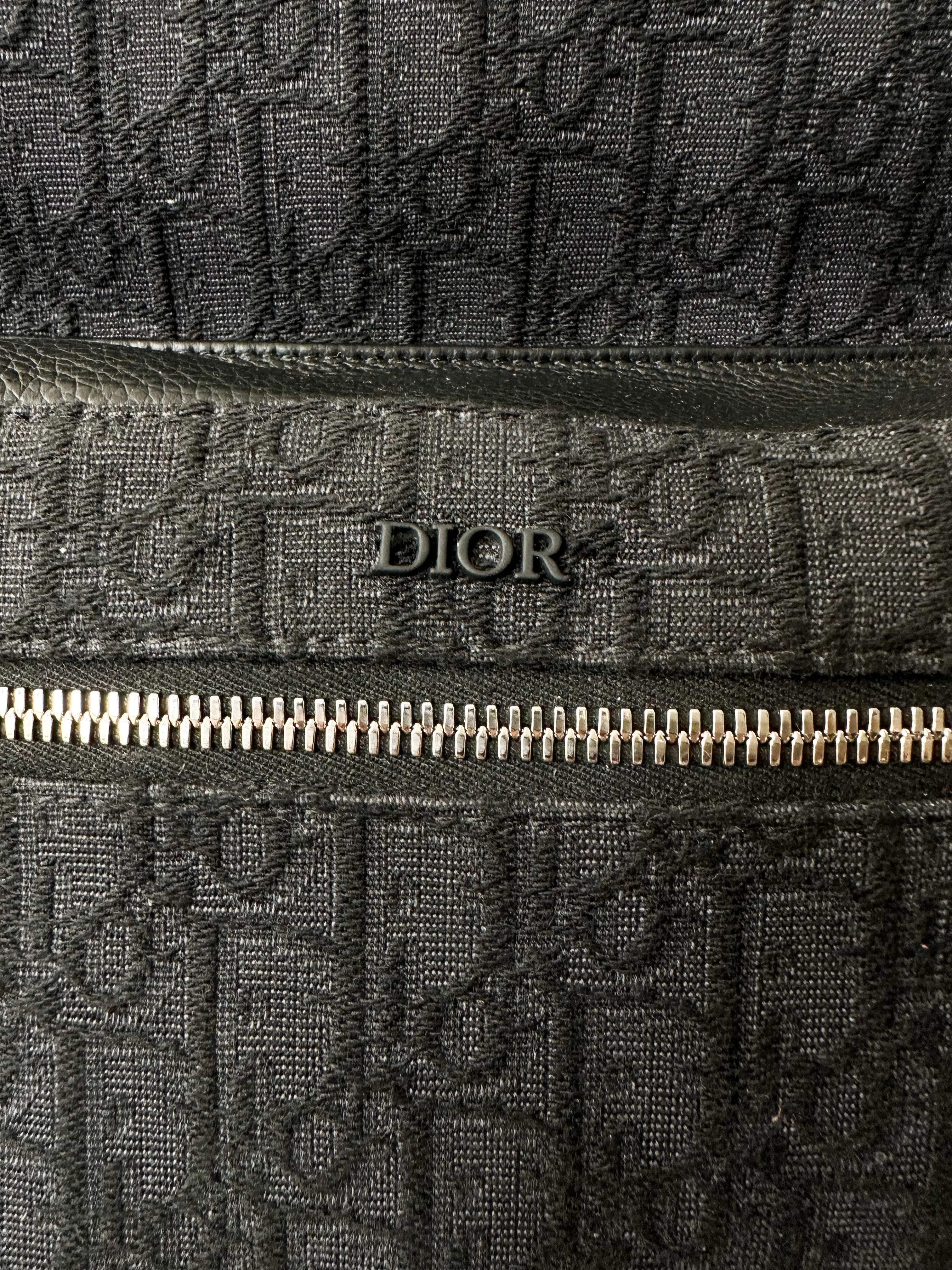 Dior Black Oblique Rider Backpack