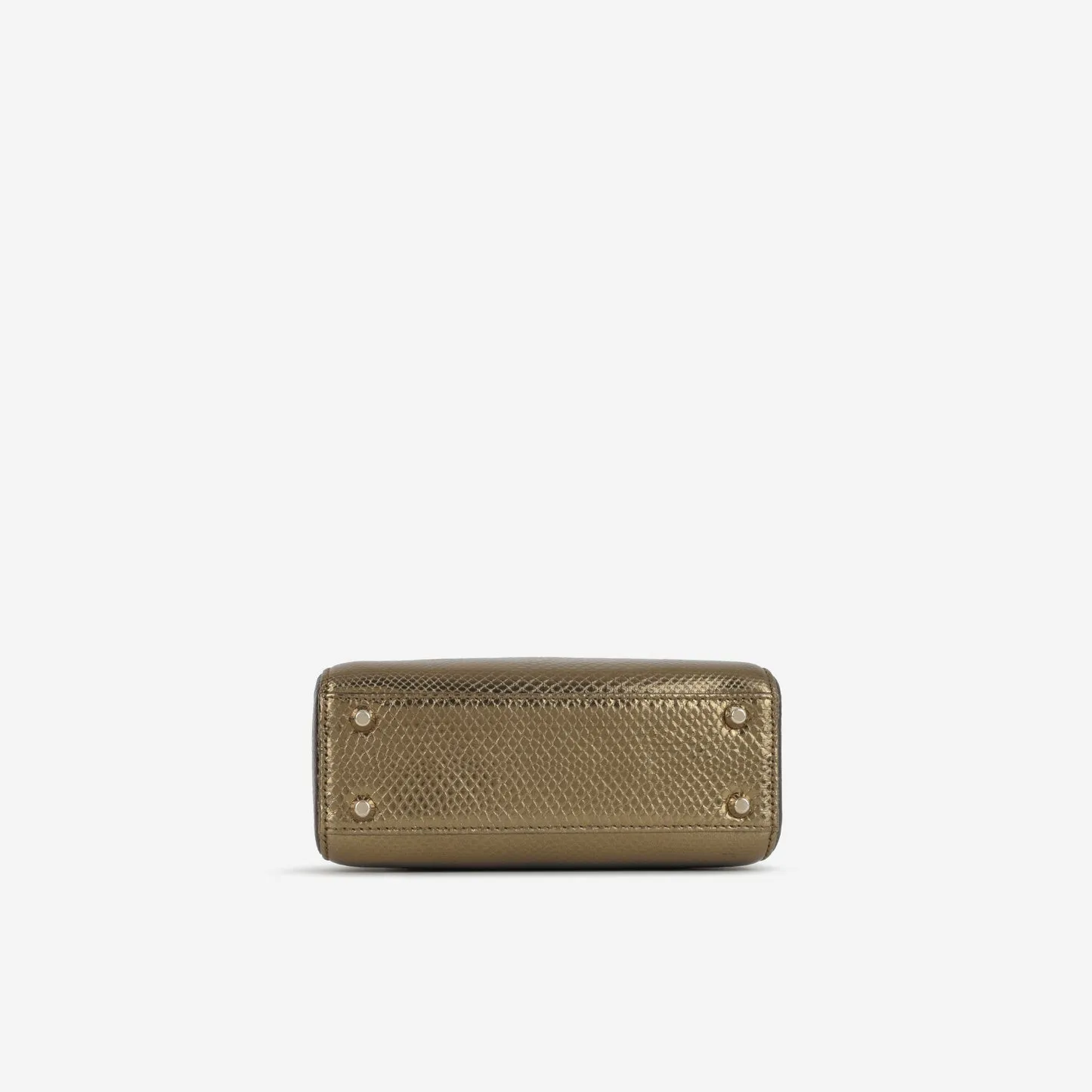 Dior Dior - Mini Lady Dior - Silver/Gold Lizard CGHW - Pre-Loved - 2021