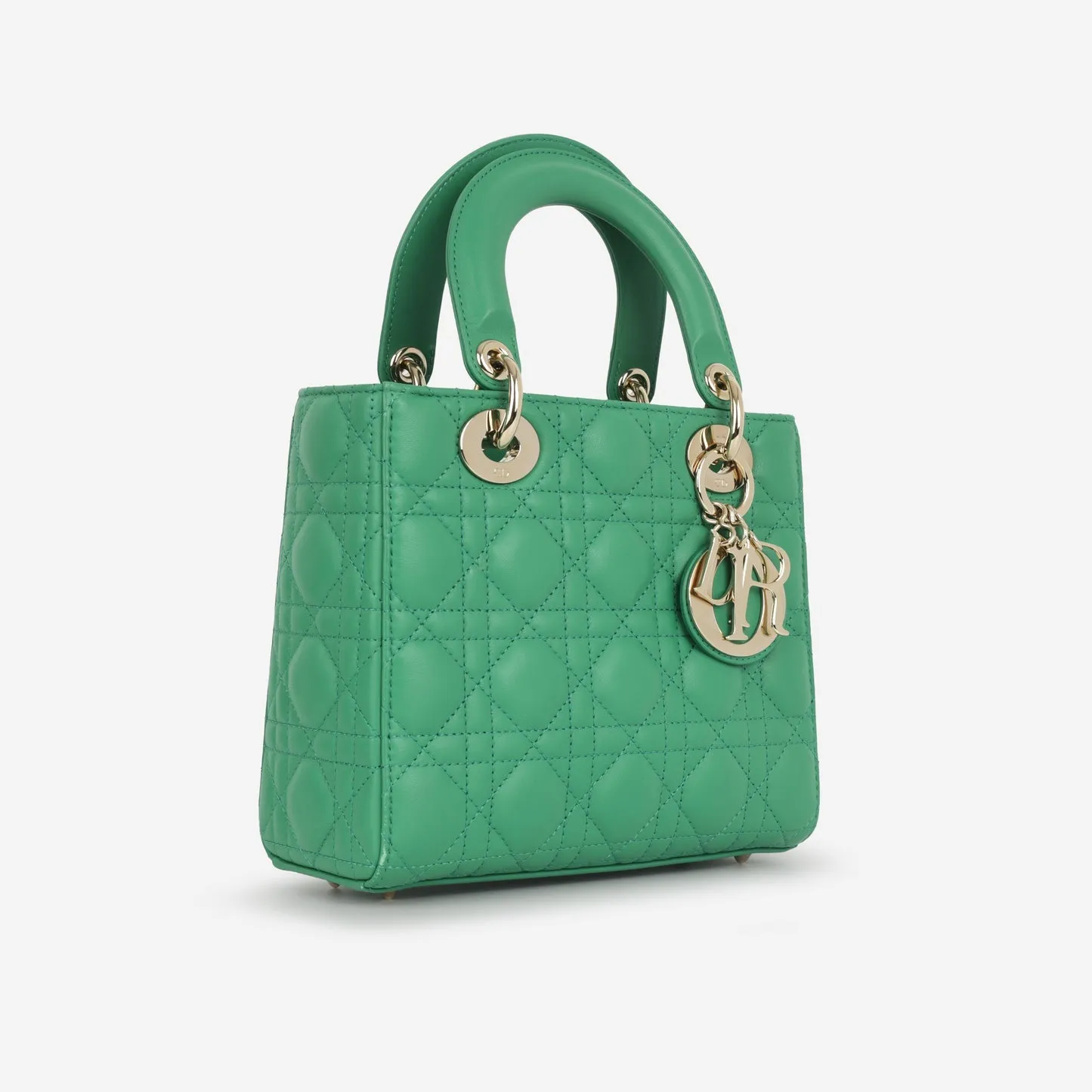Dior Dior - My ABCDior - Small - Green Lambskin CGHW - 2023 - Pre-Loved