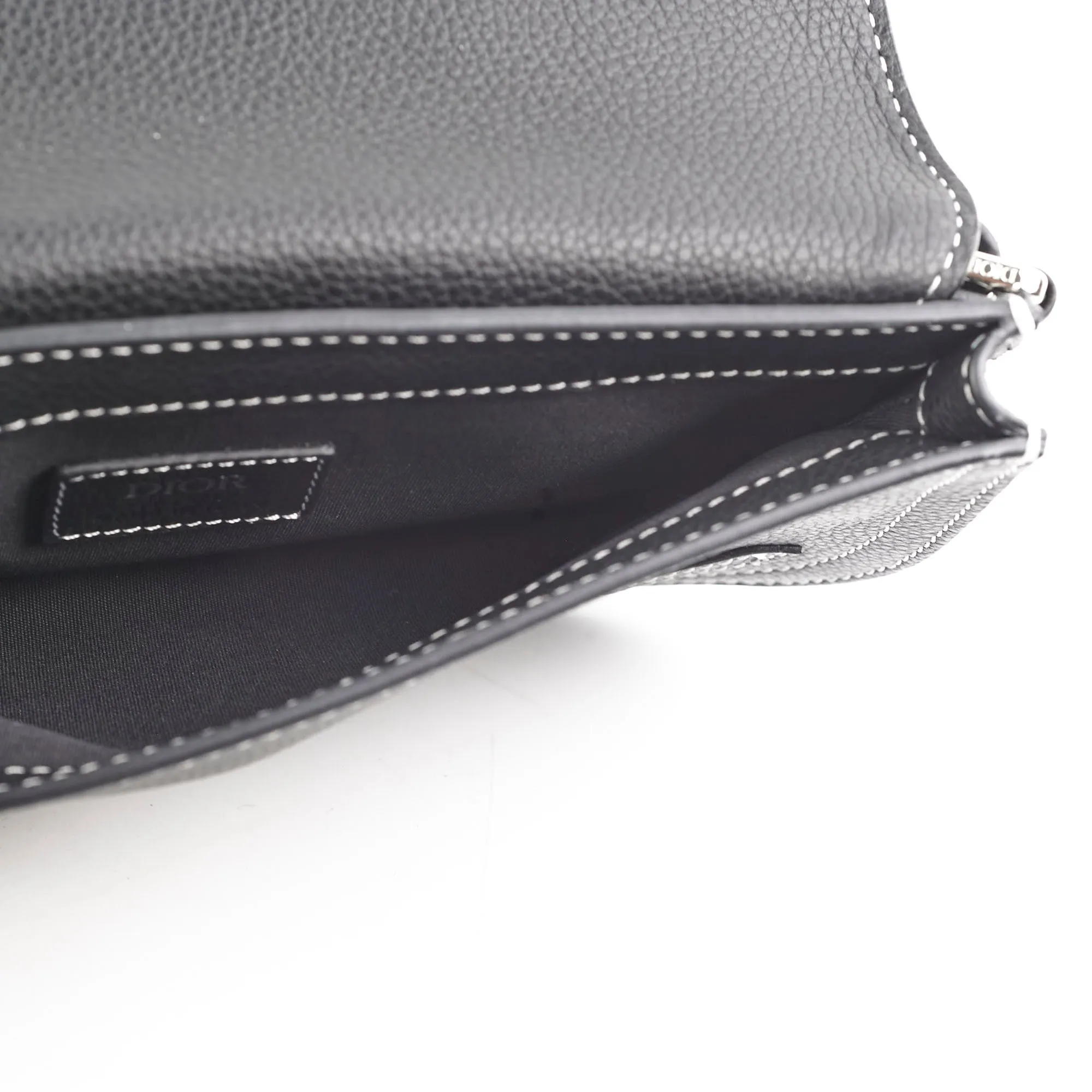 Dior Men Saddle Messenger Bag Black