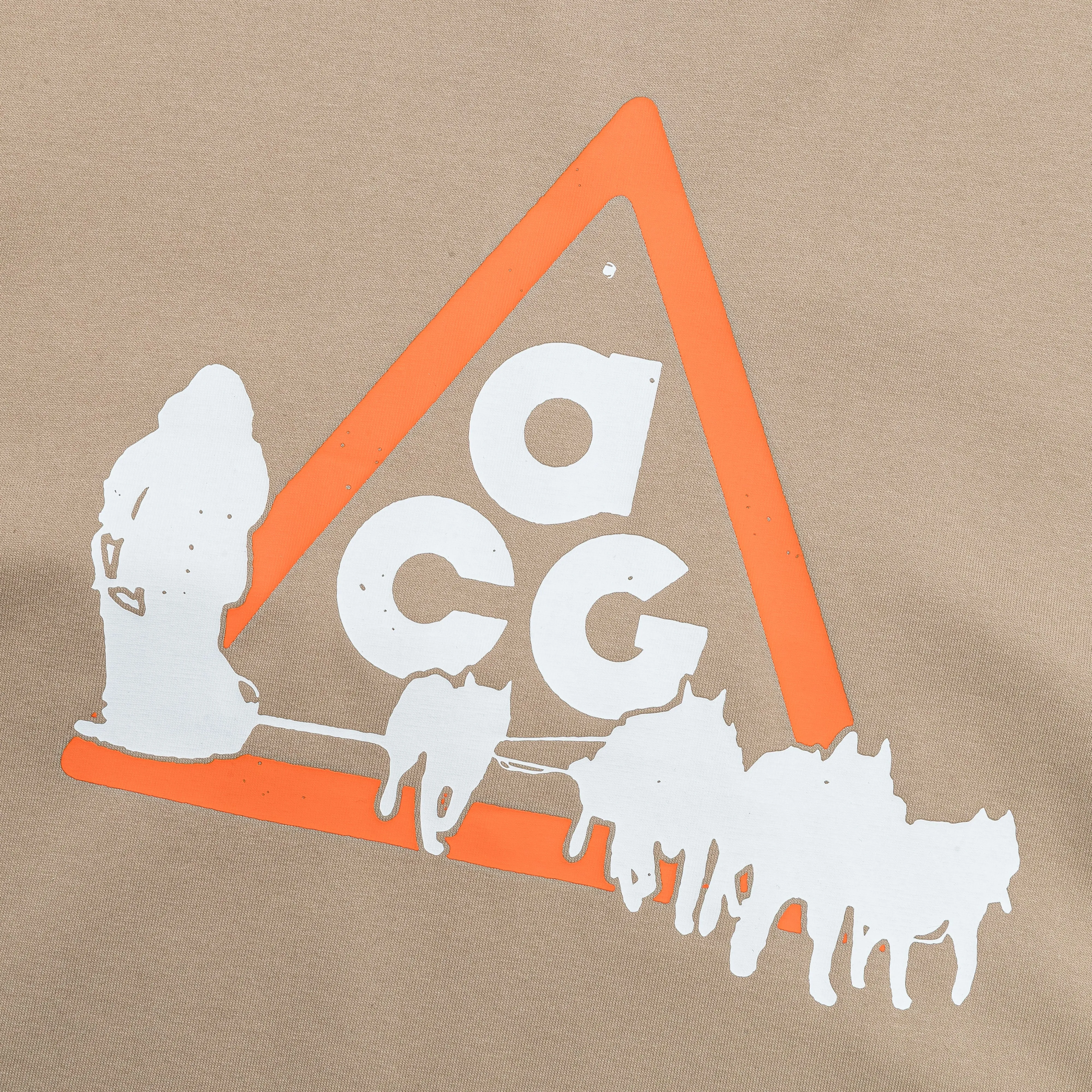 Dri-FIT 'Dog Sled' SS Tee - Khaki