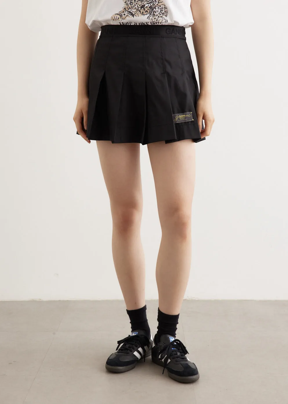 Duchesse Nylon Pleated Mini Skirt,denim skirt,mini skirt,pleated skirt,maxi skirt,line skirt,pencil skirt,long skirt,skirt cover up beach,cargo skirt,corduroy skirt,skirt designer,skirt dance,ethnic skirt,edikted skirt, elastic waist skirt,