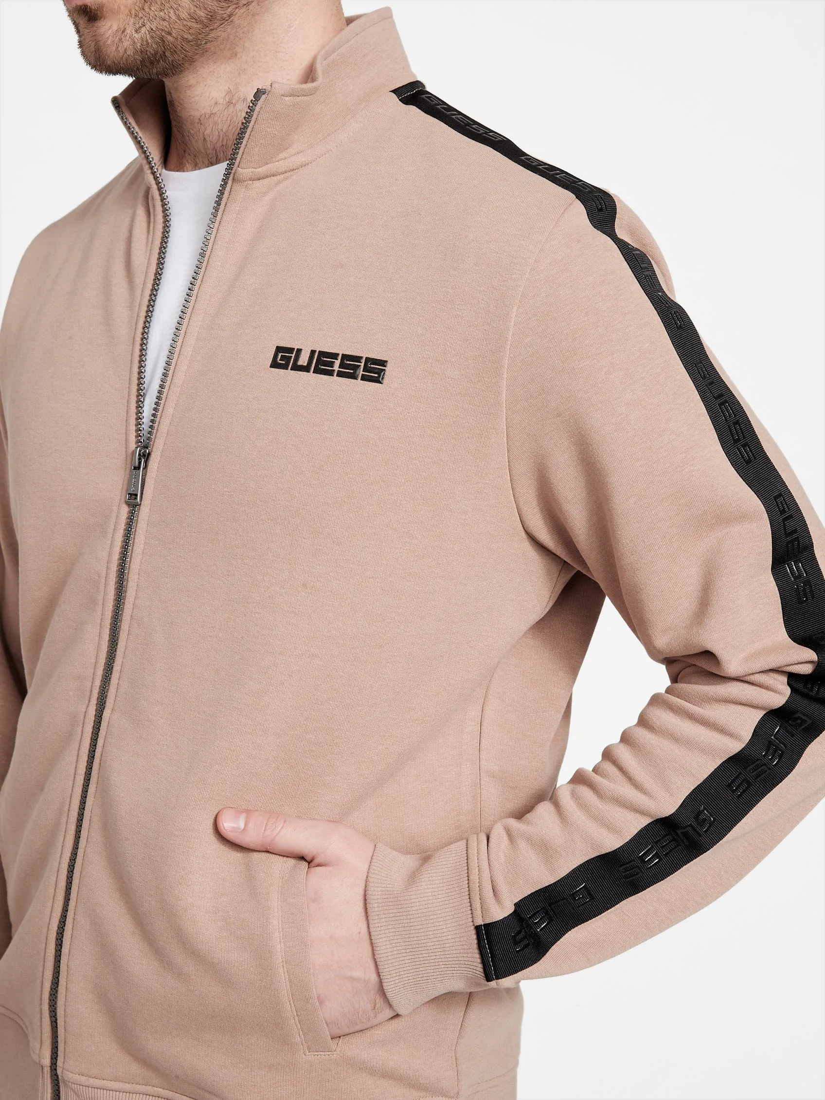 Eco Nelly Logo Tape Jacket