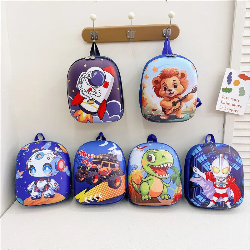 Eggshell kindergarten baby pony schoolbag 