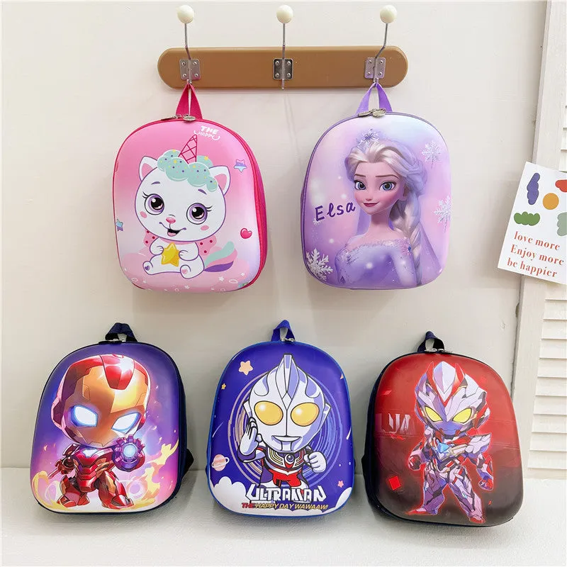 Eggshell kindergarten baby princess schoolbag 