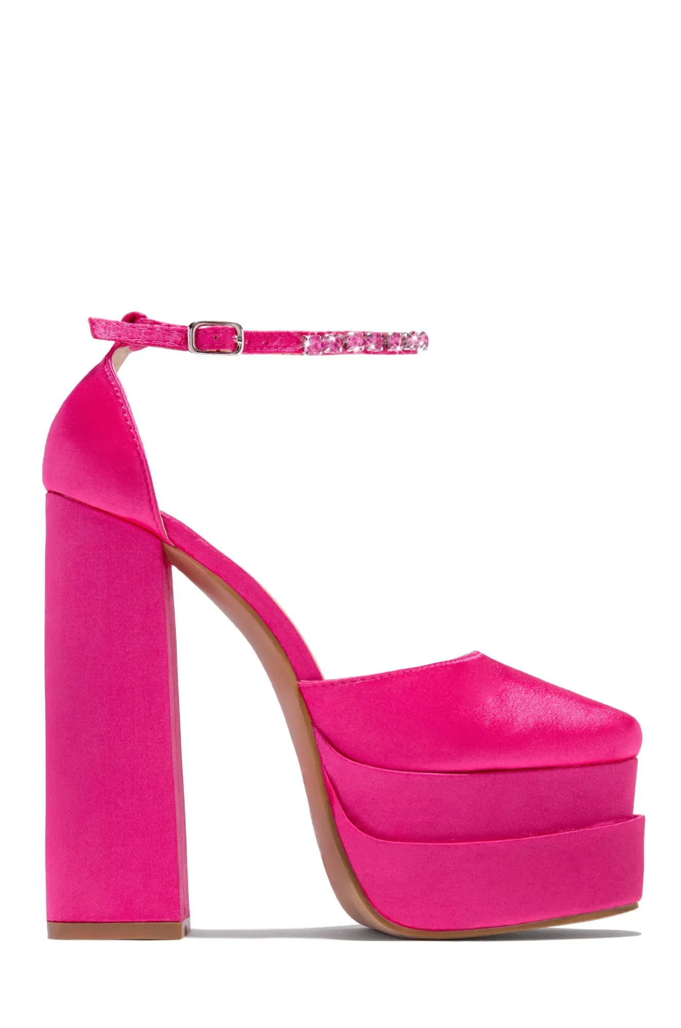 Elana Heel- Fuchsia
