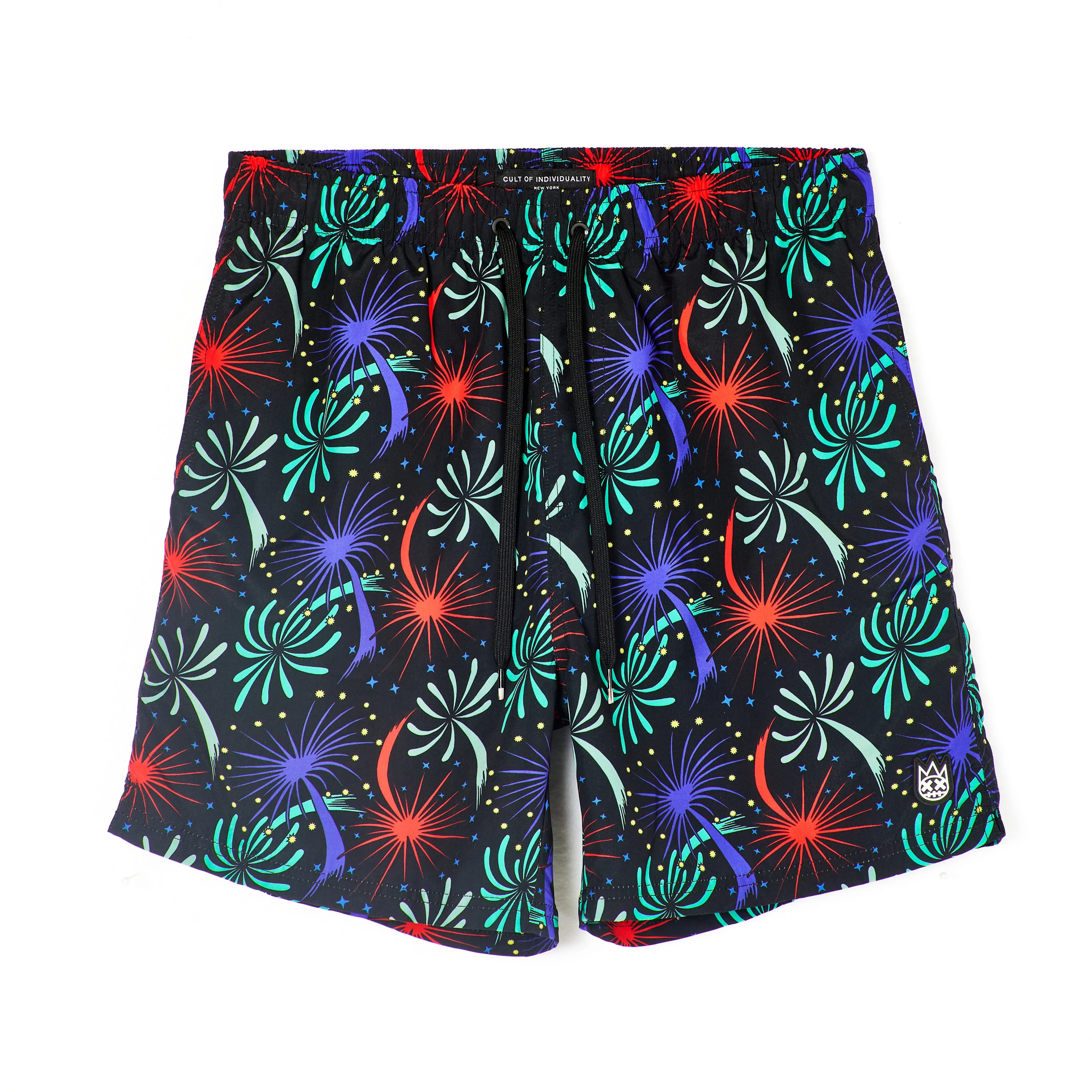 ELASTIC WAIST SWIM SHORT