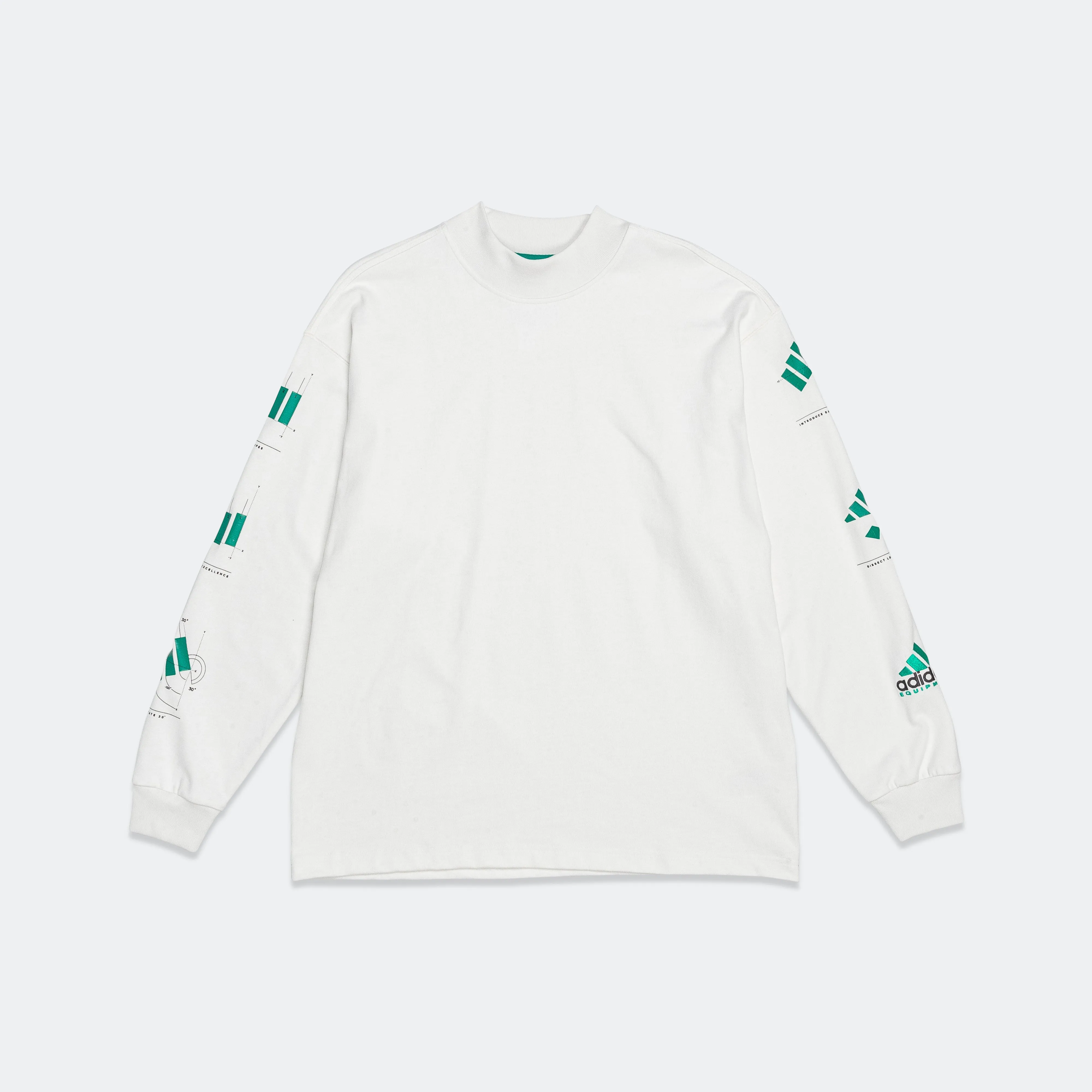 EQT LS Logo Tee - Cloud White