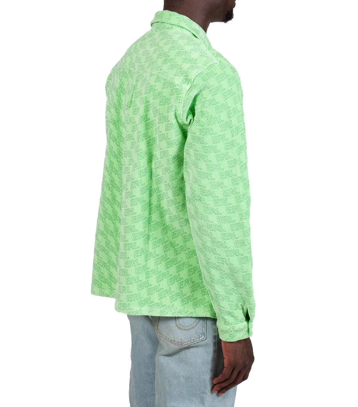 ERL Straight Hem Shirt Green