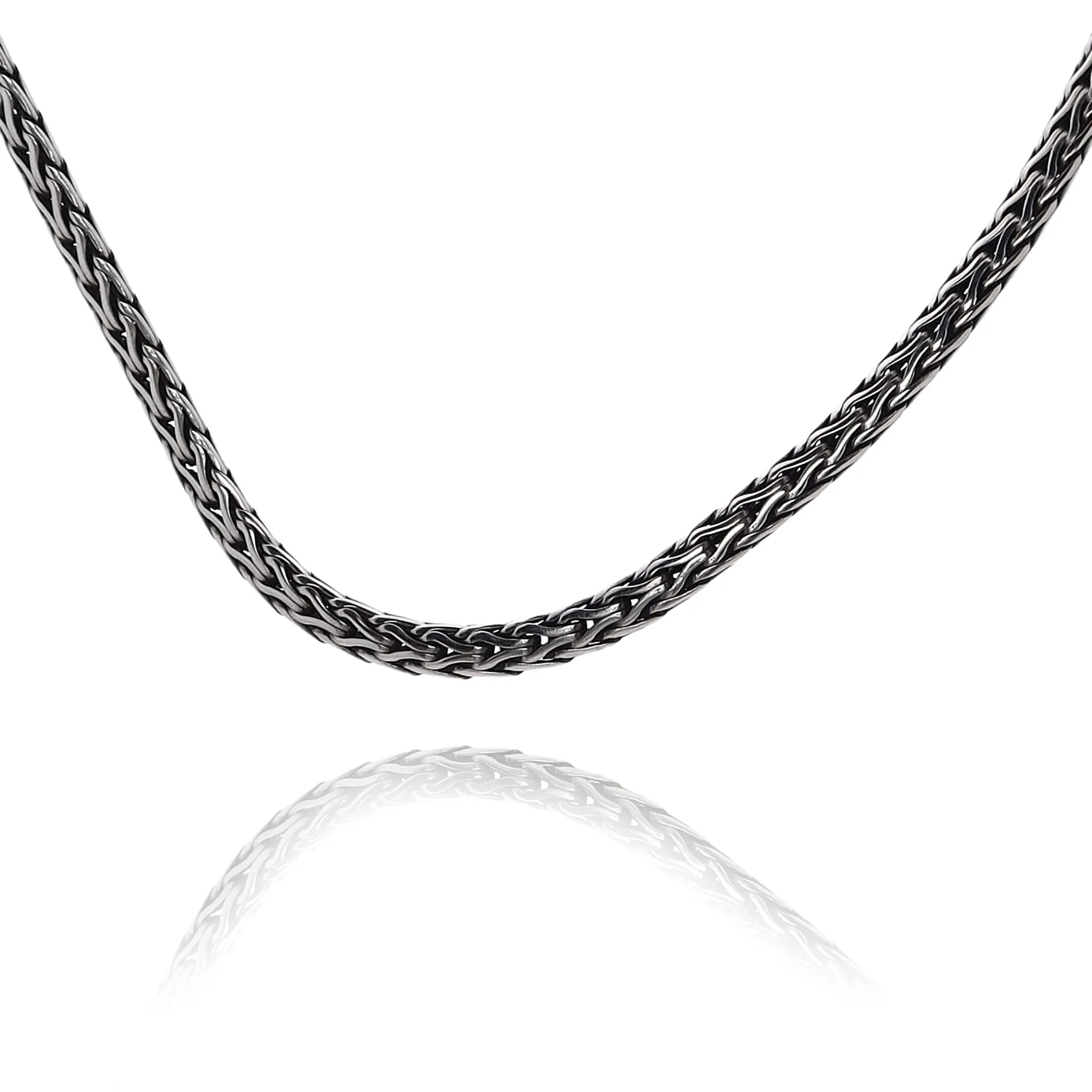 Estate John Hardy Sterling Classic Chain Necklace 