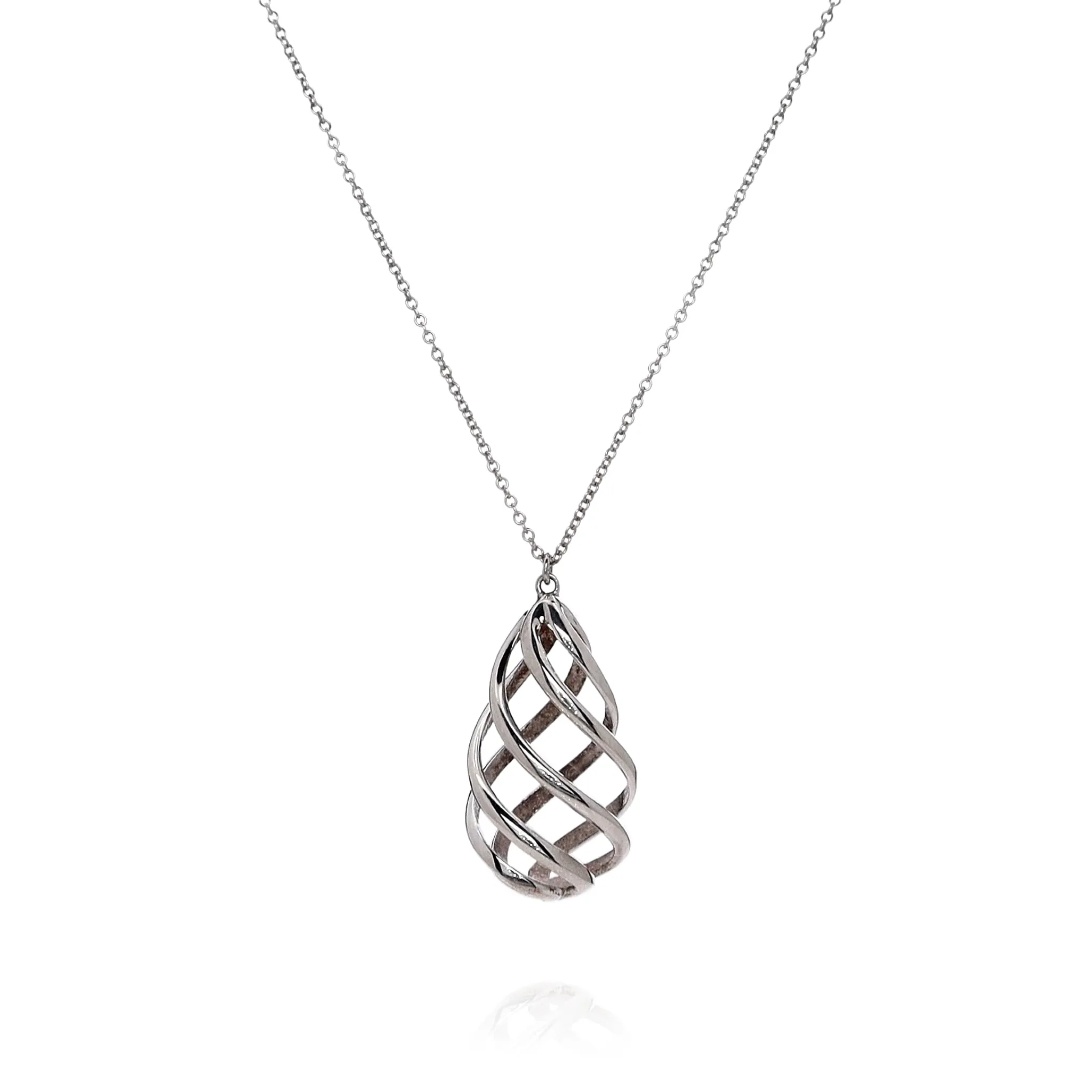 Estate Tiffany & Co Sterling Venezia Luce Paloma Picasso Pendant Necklace 