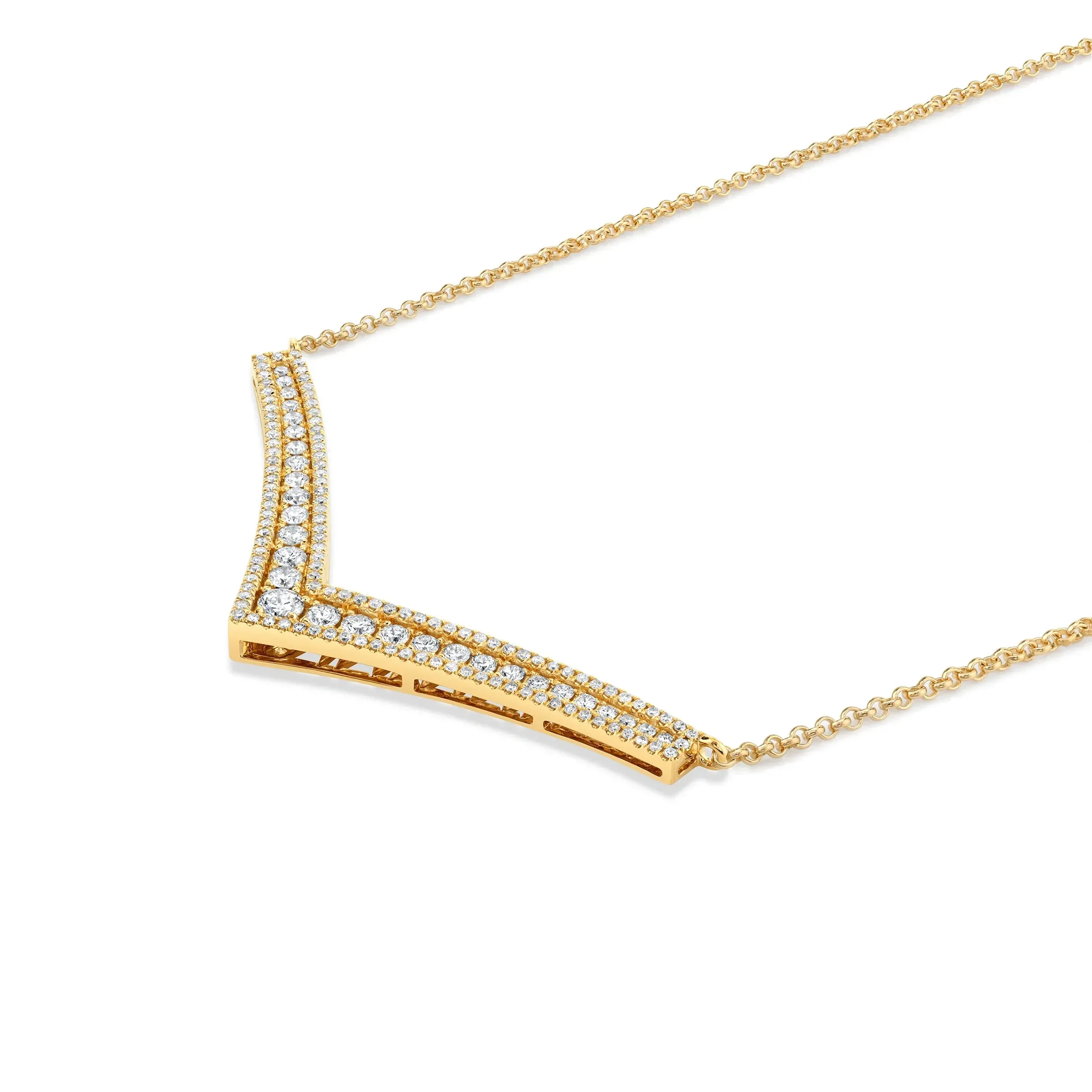 Europa Chevron Necklace CN399