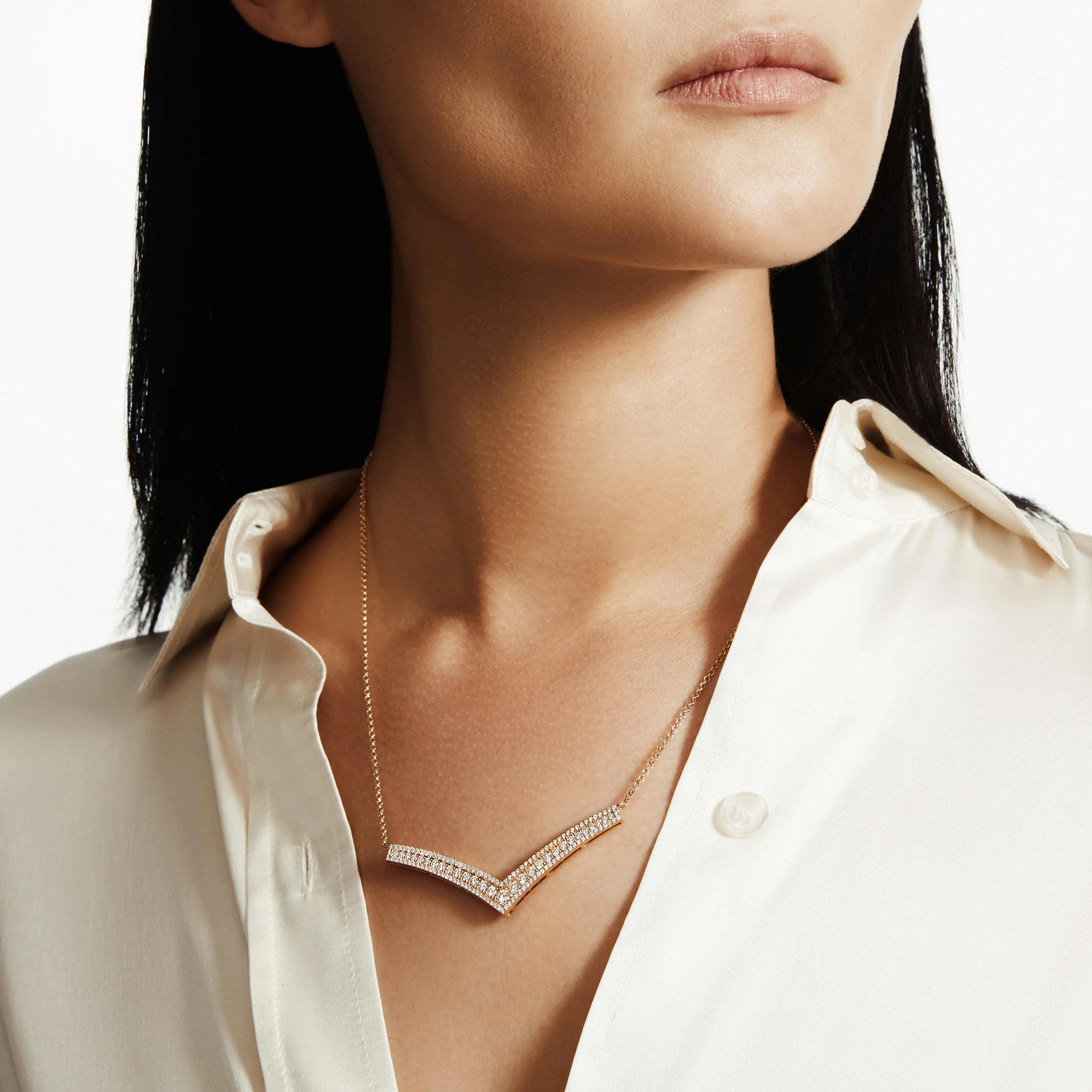 Europa Chevron Necklace CN399