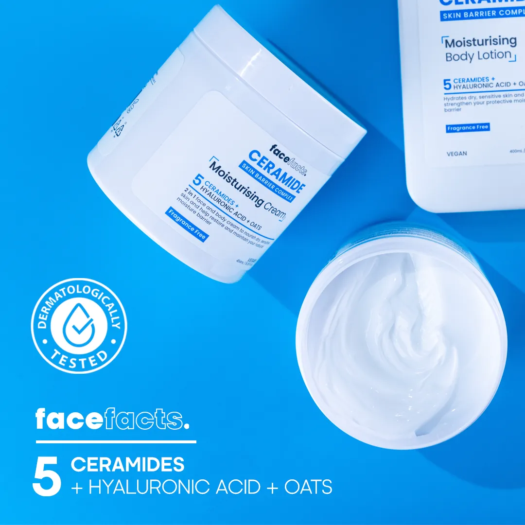 Face Facts Ceramide Moisturising 2-in-1 Cream 450ml