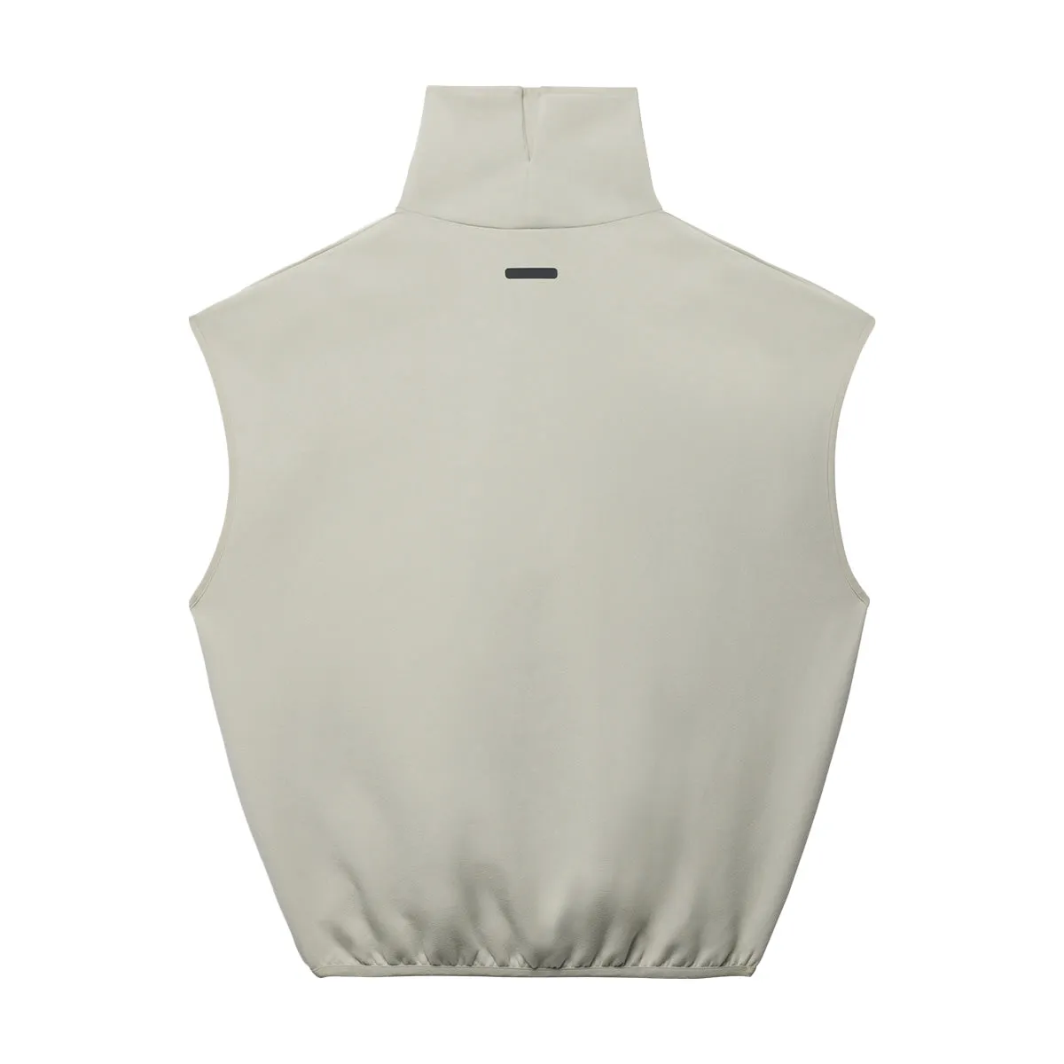   Fear Of God Athletics Suede Fleece Sleeveless Mock Neck Tee 'Sesame'