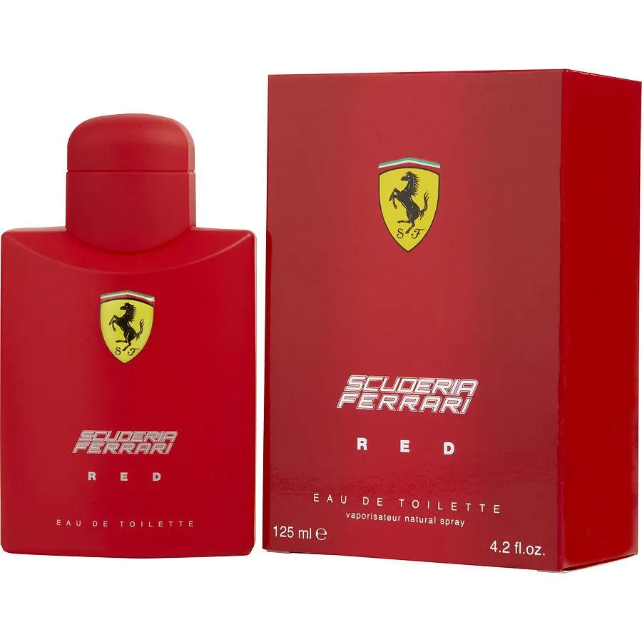 Ferrari Scuderia Red 4.2 oz EDT for men premium-eau-de-toilette-men