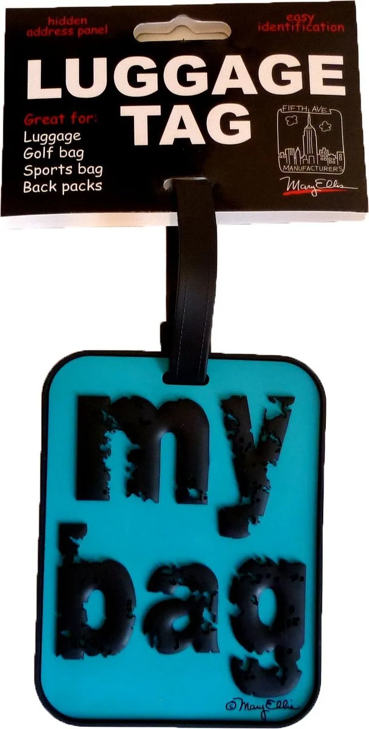 Fifth Avenue Manufacturers Large Heavy Duty Vulcanized Rubber Name Tag