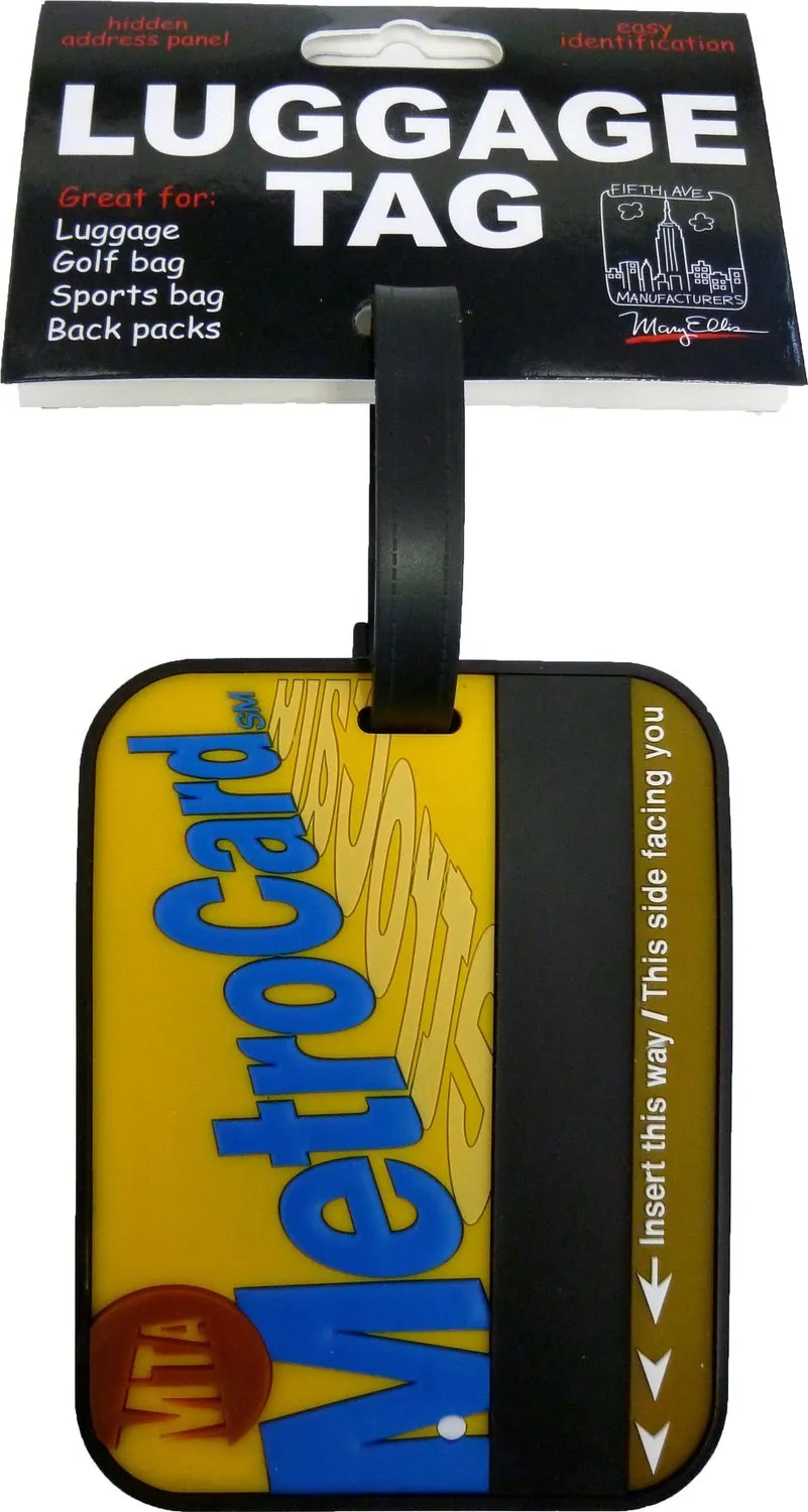 Fifth Avenue Manufacturers Large Heavy Duty Vulcanized Rubber Name Tag