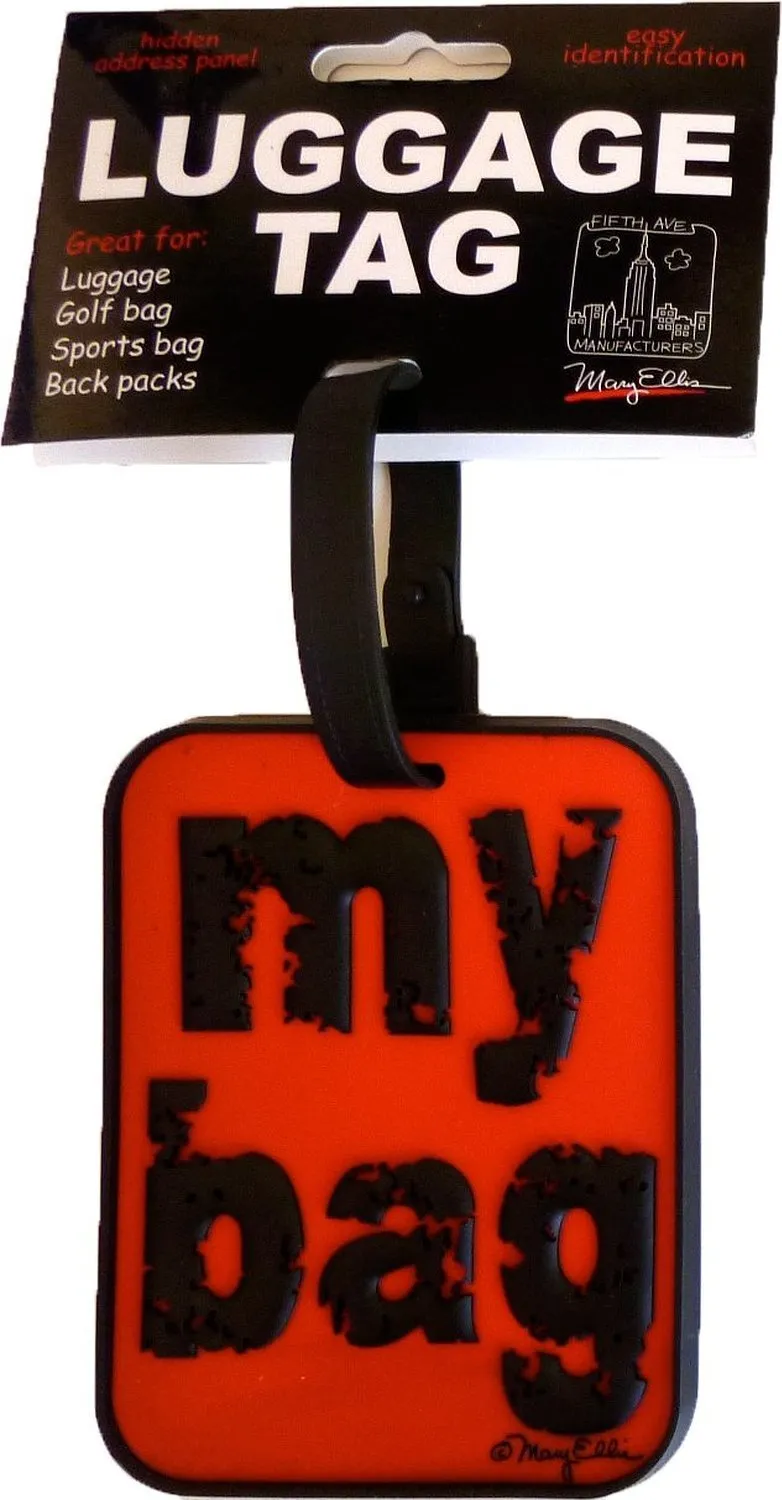 Fifth Avenue Manufacturers Large Heavy Duty Vulcanized Rubber Name Tag