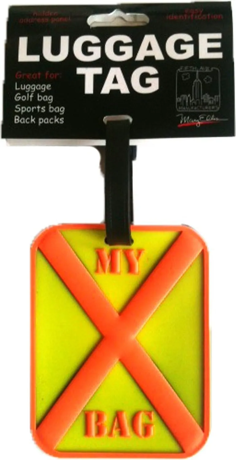 Fifth Avenue Manufacturers Large Heavy Duty Vulcanized Rubber Name Tag