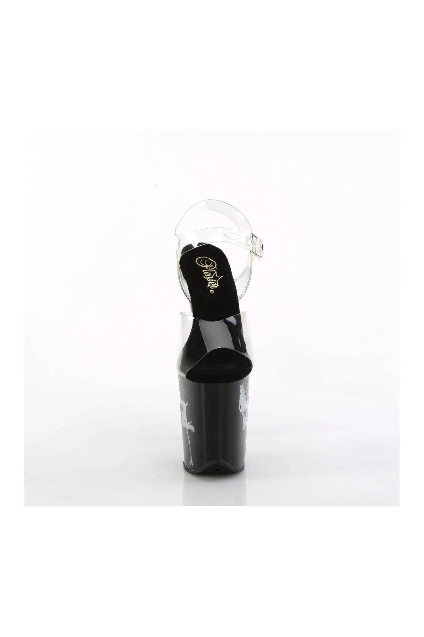 FLAMINGO-808NLDG Clear Vinyl Sandal