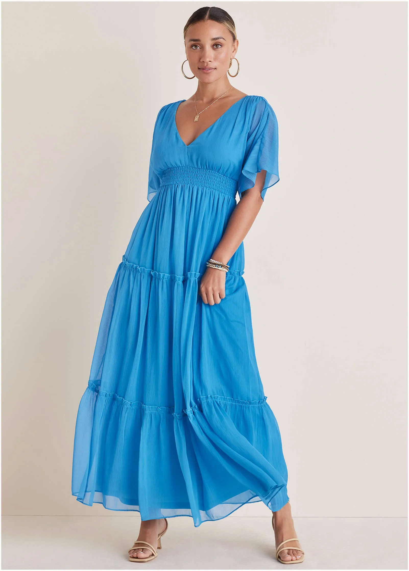 Flutter Sleeve Maxi Wrap Dress Women,Midaxi Dress,Cutout Bodycon Dress,Asymmetric Hem Dress,Breathable Summer Sundress,Reversible Midi Dress,Silk Slip Dress, Hand-Embroidered Maxi Dress Wrap Dress Women,Midaxi Dress,Cutout Bodycon Dress,Asymmetric Hem Dres