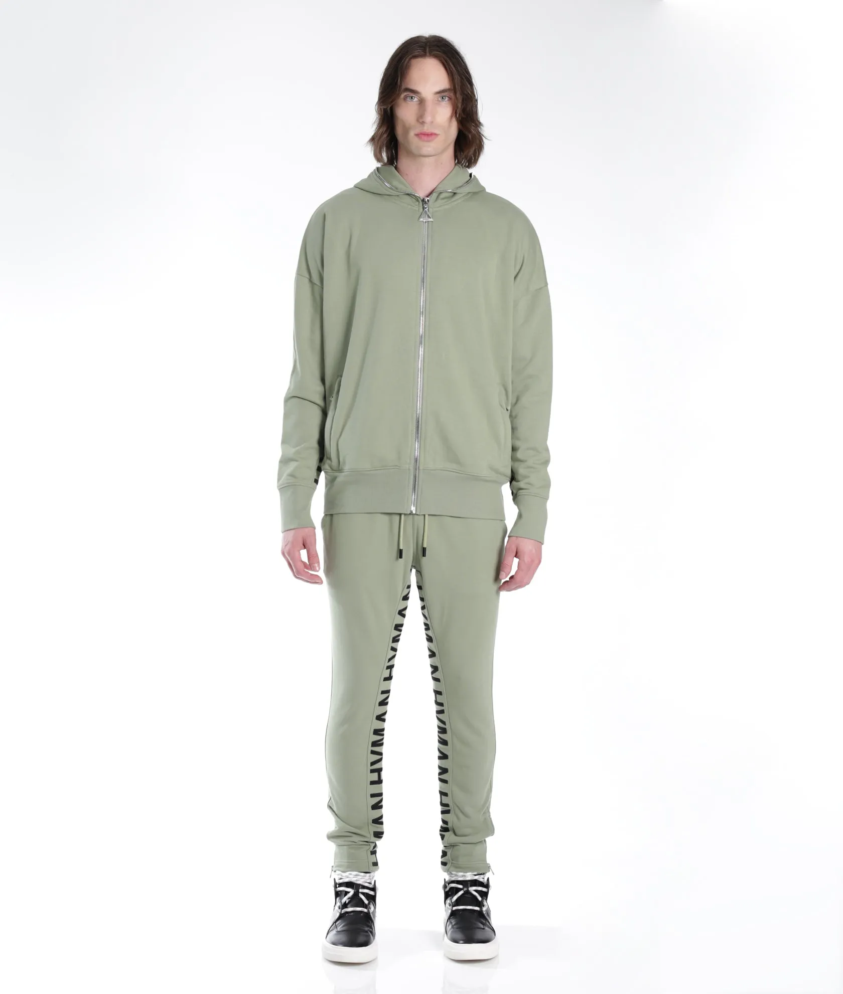 Full Zip Sweatshirt In Aspen