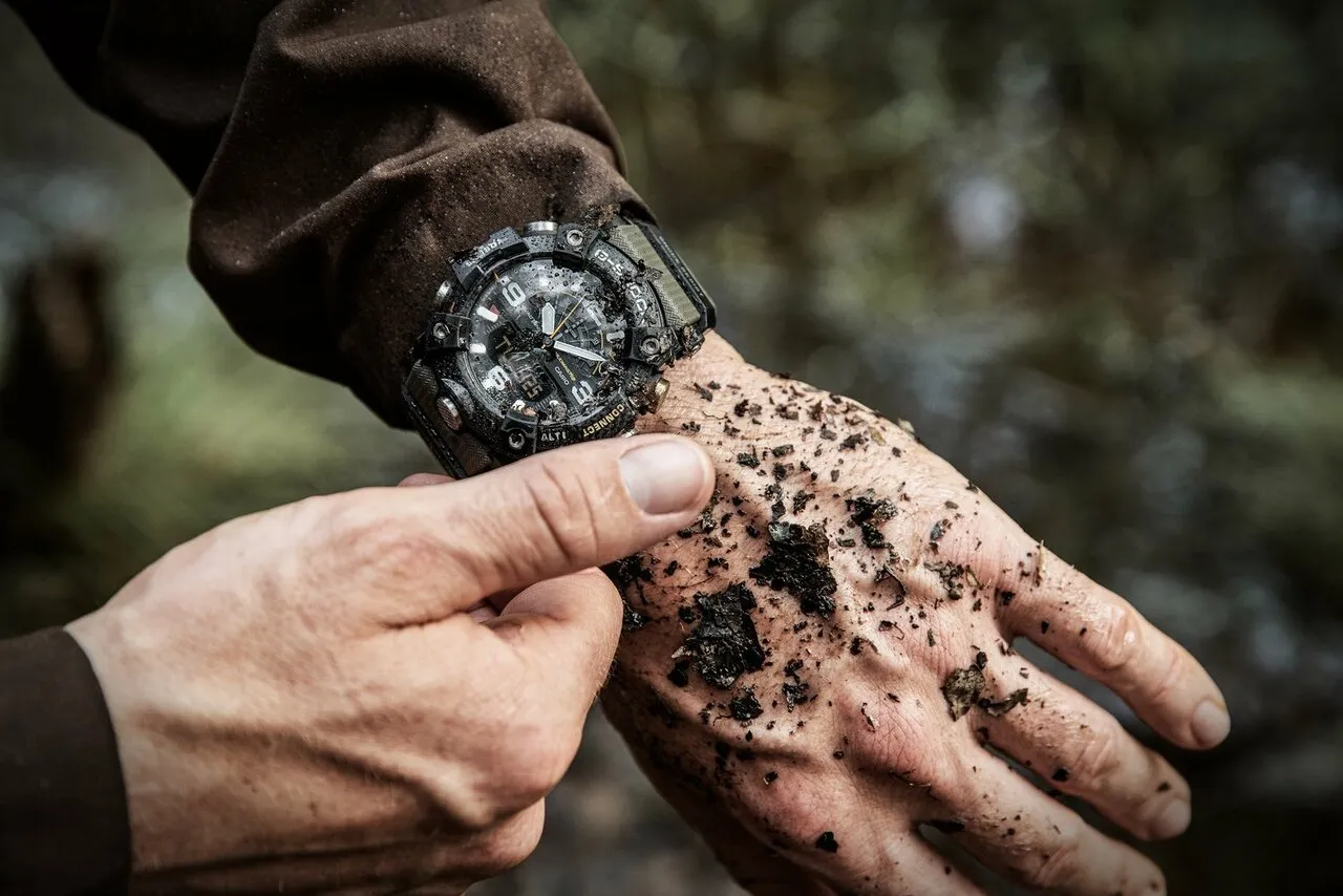 G-Shock Mudmaster Bluetooth Watch with Quad Sensor GGB100-1A3