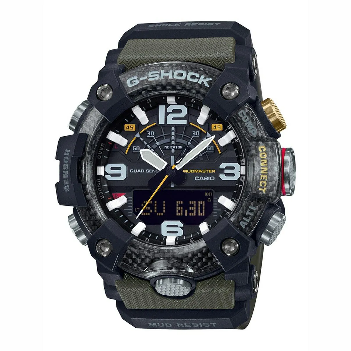 G-Shock Mudmaster Bluetooth Watch with Quad Sensor GGB100-1A3 