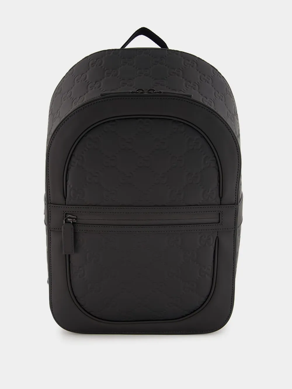 GG Rubber-Effect Leather Backpack