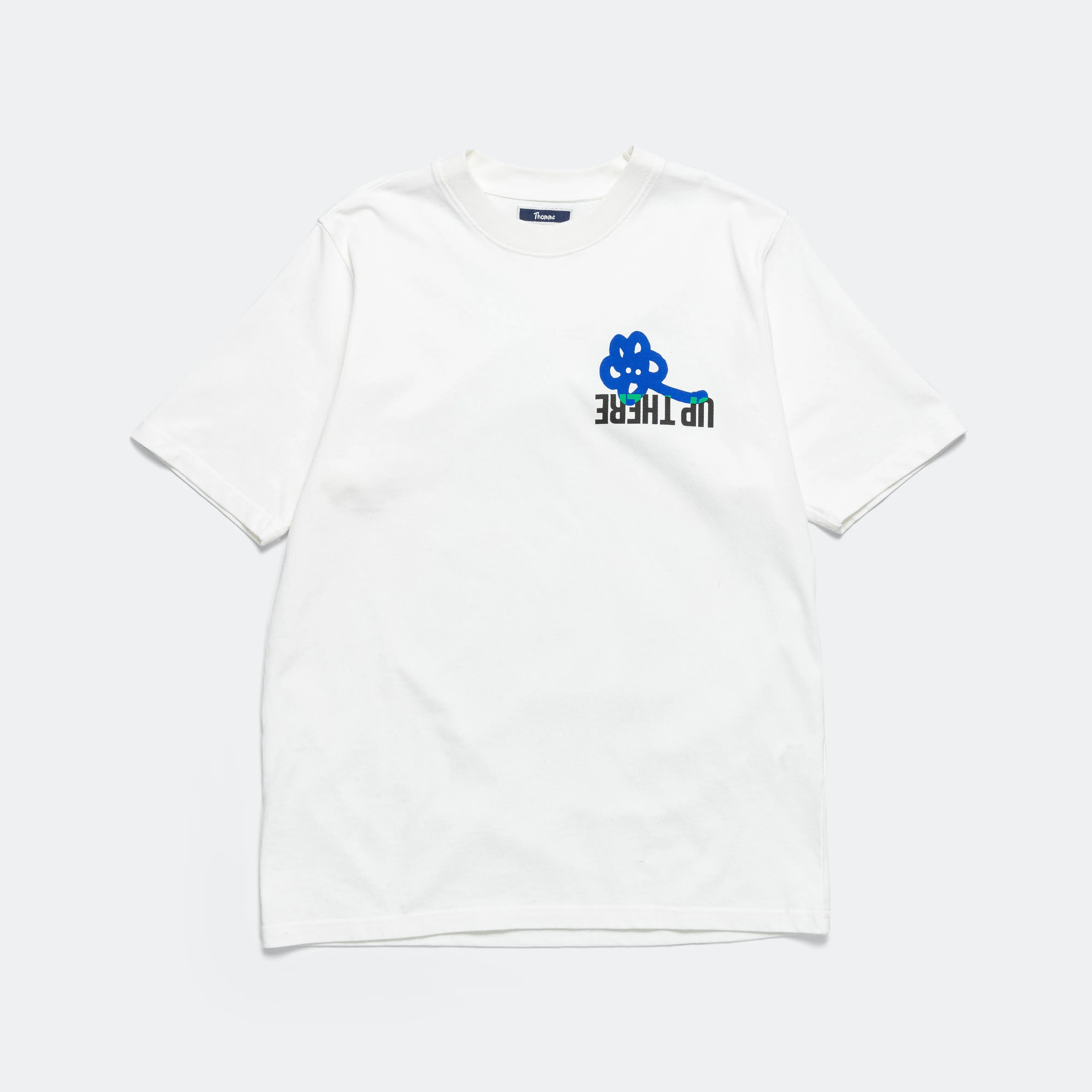 Ghosty Tee x UP THERE - White