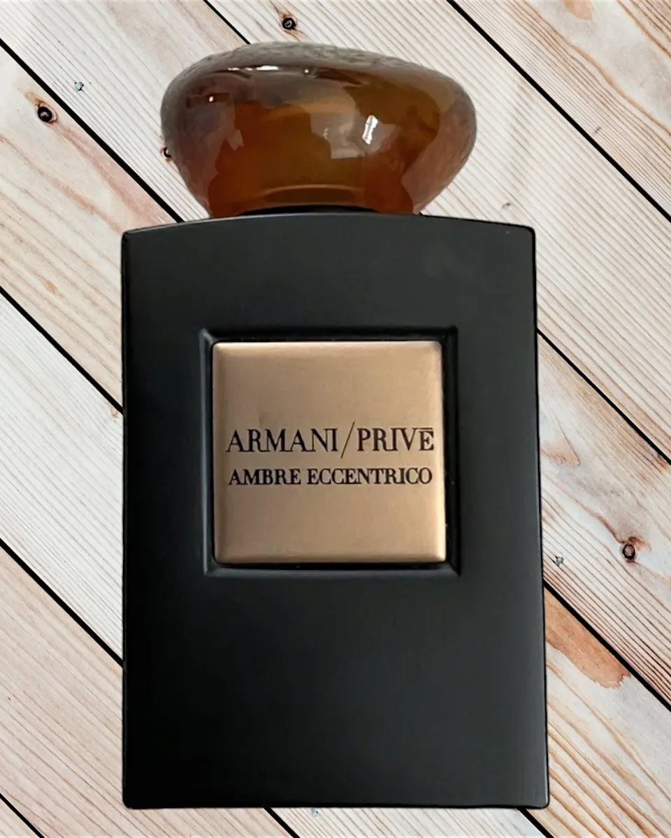 Giorgio Armani 'Prive' AMBRE ECCENTRICO floral-perfume-women-glass
