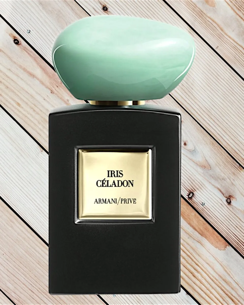 Giorgio Armani 'Prive' IRIS CELADON floral-perfume-women-glass