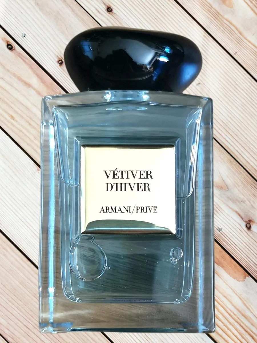 Giorgio Armani 'Prive' VETIVER D'HIVER floral-perfume-women-glass