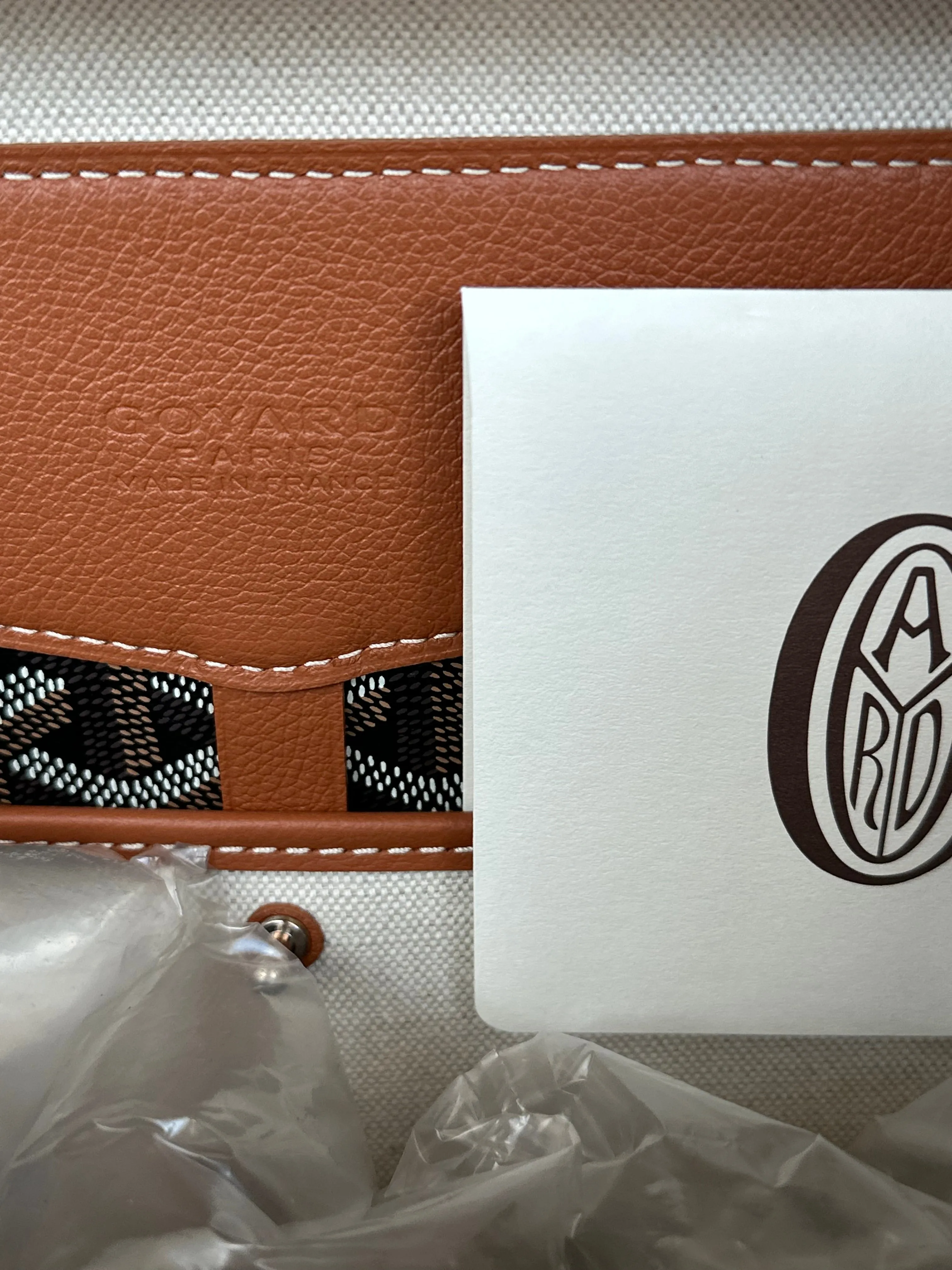 Goyard Black & Brown Cisalpin Backpack