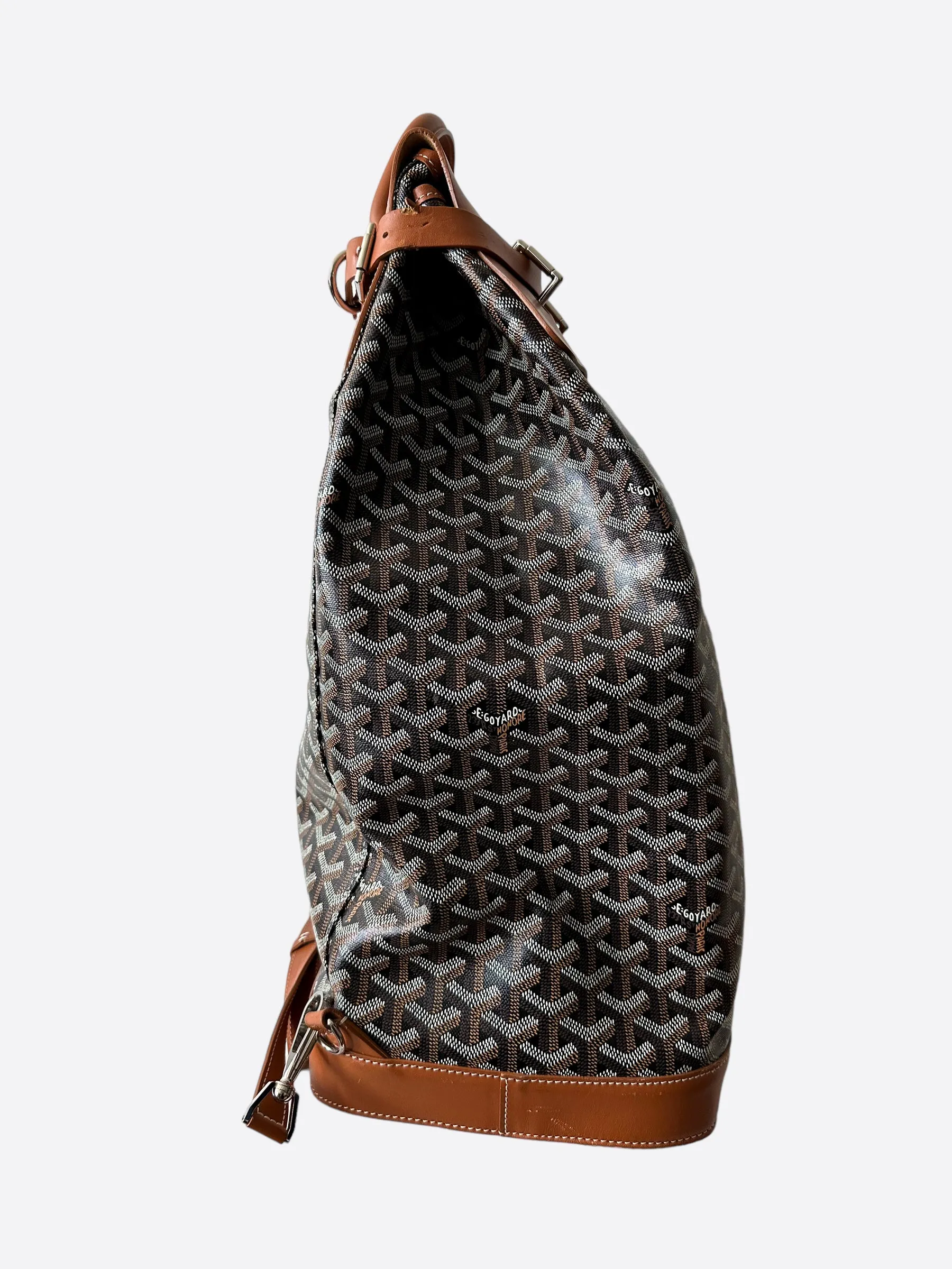 Goyard Brown Steamer Backpack